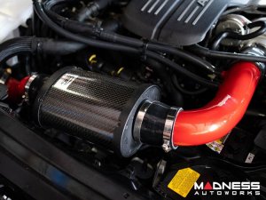FIAT 124 Performance Air Intake System - MAXFlow - MADNESS - Red Powdercoated Finish